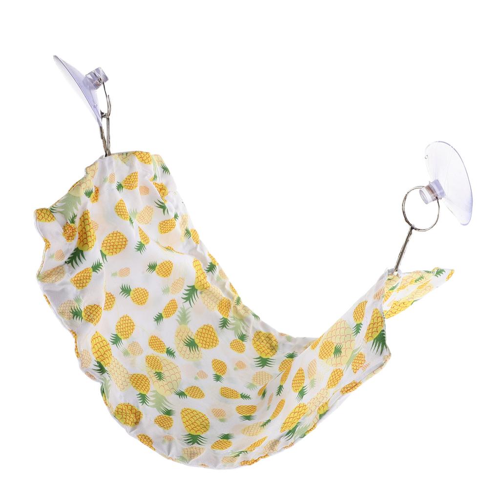 Hammock for Reptiles Bearded Dragon Hanging Bed Lizard Snake Gecko Swing Pet Bed Soft Fabric Suction Cup Mount Climbing Sleeping