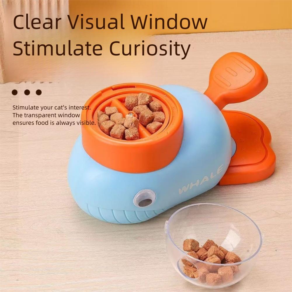 Blue PInk Interactive Dog Toy Plastic Slow Feeder Funny Puzzle Dog Toy  for Training