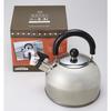 Pearl Metal Whistling Kettle, 2.3L, Induction Compatible, Stainless Steel, Novel H-1391