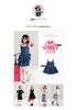 Girls' Summer Casual Denim Suspender Dress - Stylish & Loose Fit
