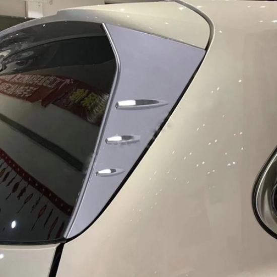 For Toyota Sienna -2025 Chrome Rear Door Spoiler Wing Cover Trims Accessory