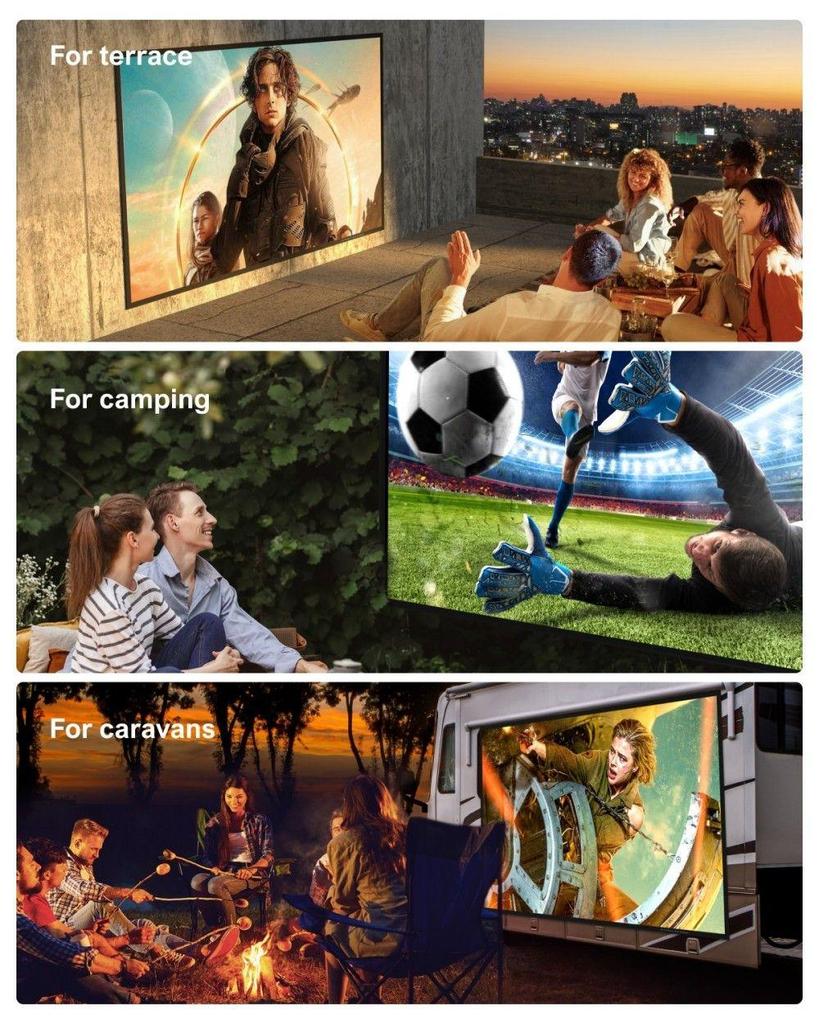 Ekran projekcyjny Ultimea Photon E-ALR 100 cali, wartość wzmocnienia 2.0, kąt widzenia 120°