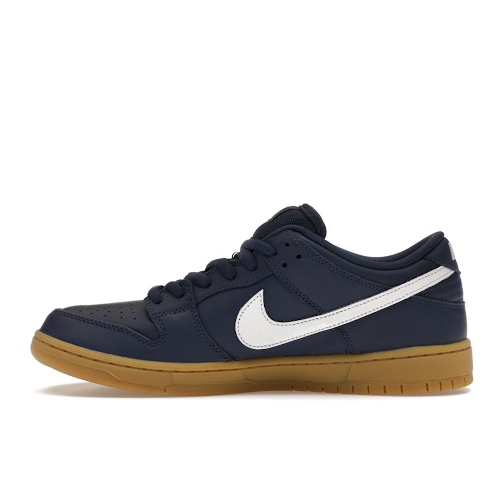 Nike Dunk Low Pro SB Navy Gum Unisex Tenisky Modrá Bílá Oranžová FJ1674-400
