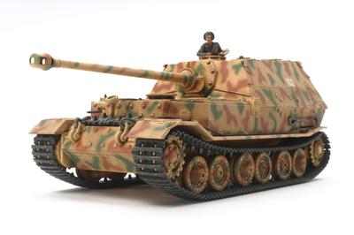 Tamiya Serie de miniaturas militares 1/48 N.º. 89 Cazacarros Pesado Alemán Elefant Maqueta de Plástico 32589