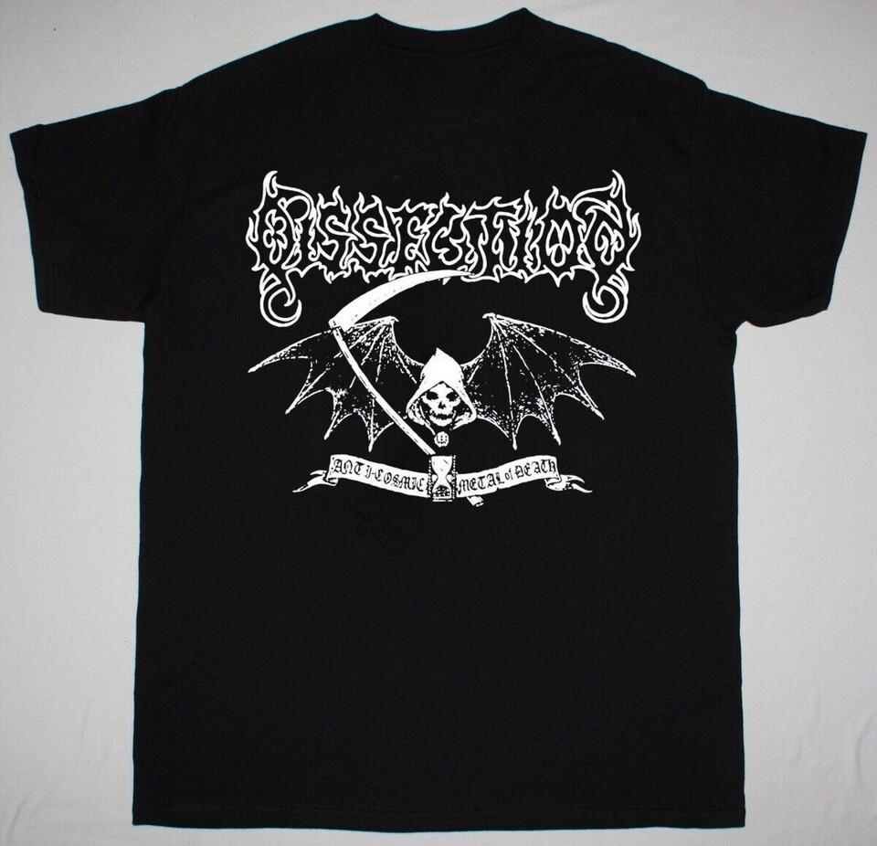 NEW DISSECTION Band Logo Black All Size Unisex Shirt AM189 XXL