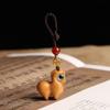 Sandelholz Tasche Anhänger Cartoon Holz Handy Kette Kreativ Chinesischer Stil Schlüsselanhänger Neujahr
