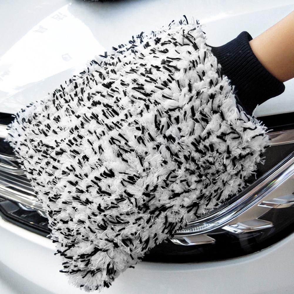 Ultrafine Fleece Car Wash Glove Cleaning Brush Motorcycle Washer Care Cleaning Wash No Scratch for Car Wash Cleaning Car Styling