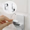 Self-adhesive Broom Mop Clip Holder,Wall Mount,Brush, Mop Hanger,Organizer Rack,Kitchen, Bathroom Storage,Multi-Purpose Hook