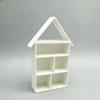 Mini White House Shaped Storage Rack 7 Slots For Storing Lipstick Small Jewelry And Desk Decor