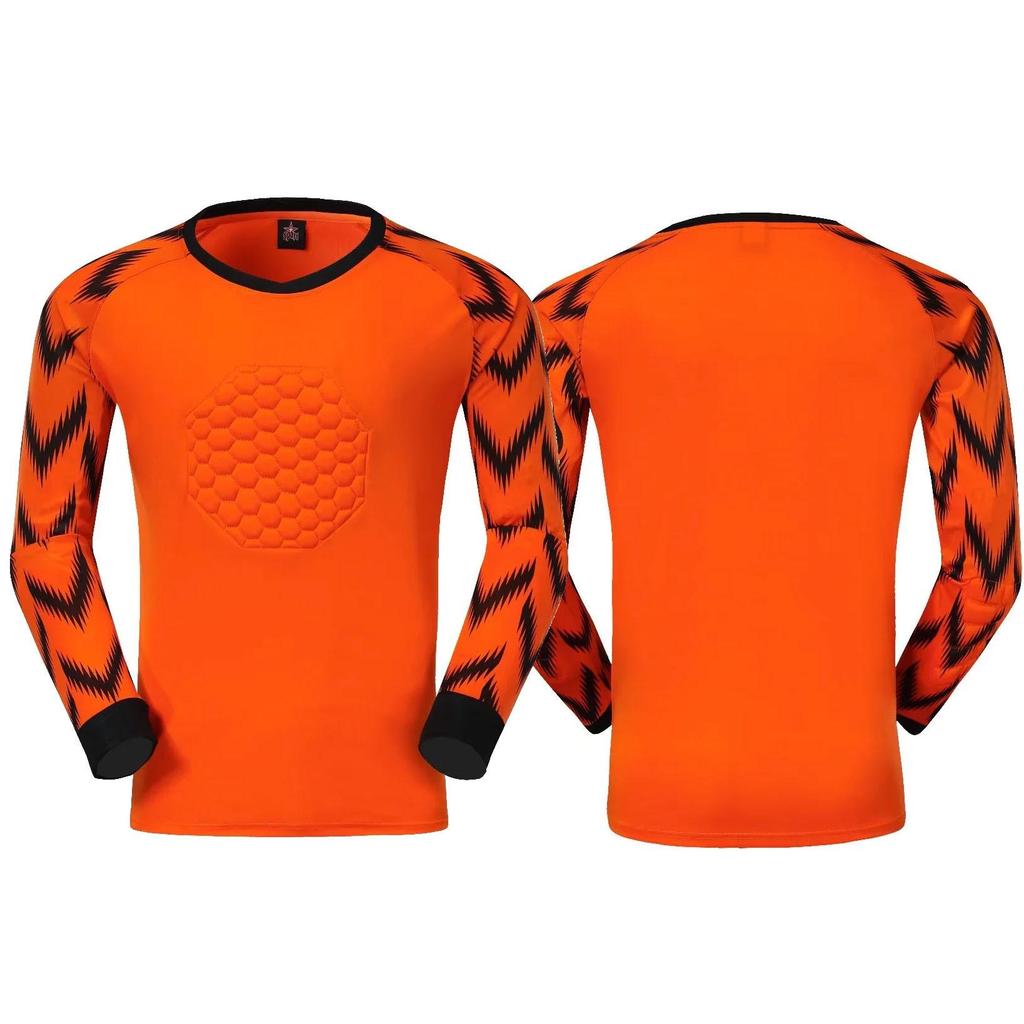Goalkeeper Uniform with Anti-Fall and Anti-Collision Sponge Padding for Football Training