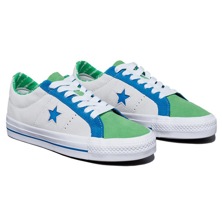 Converse Unisex One Star Pro Sneakers White/Blue 171933C