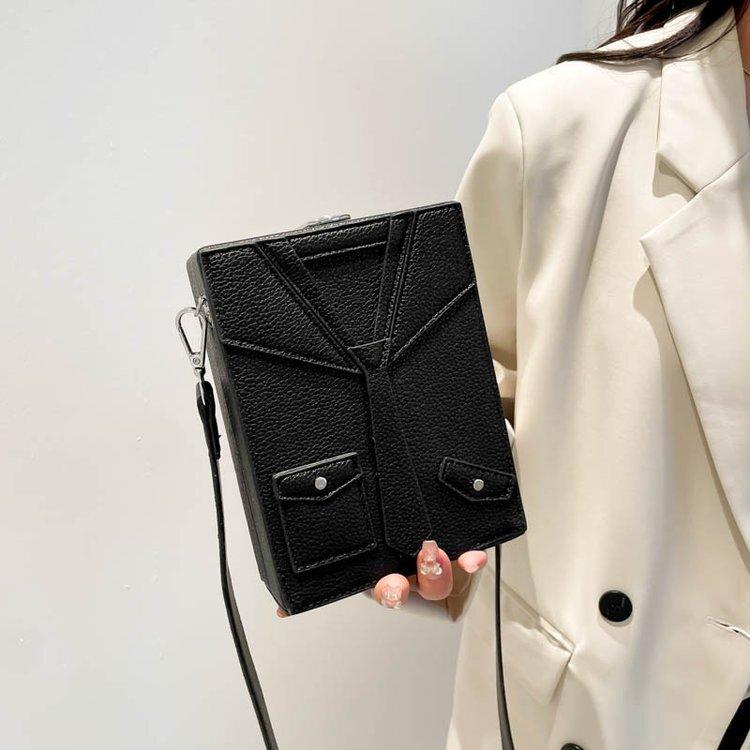 Women shoulder bag jacket shape crossbody bag new fashion box handbag
