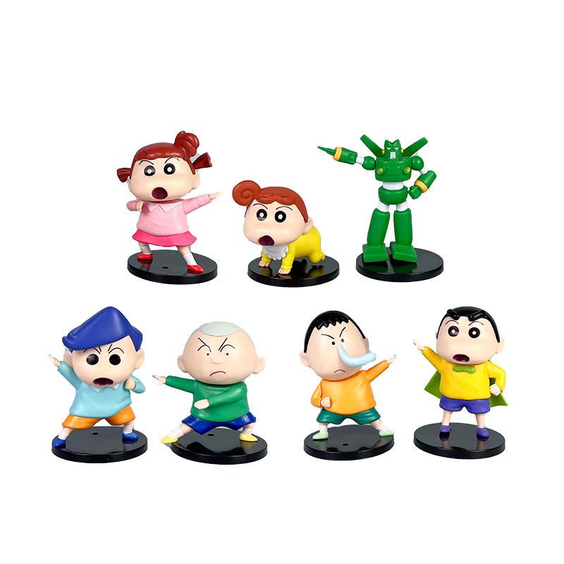 Chan Shin Crayon Pvc Action Figures Model Toys Desktop Decoration Gifts Kids