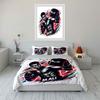 Boxing Champion Art Illustration Bedding Set for Kids Luxury Gift 3pcs Digital Print Comforter Set Soft Comfortable Breathable