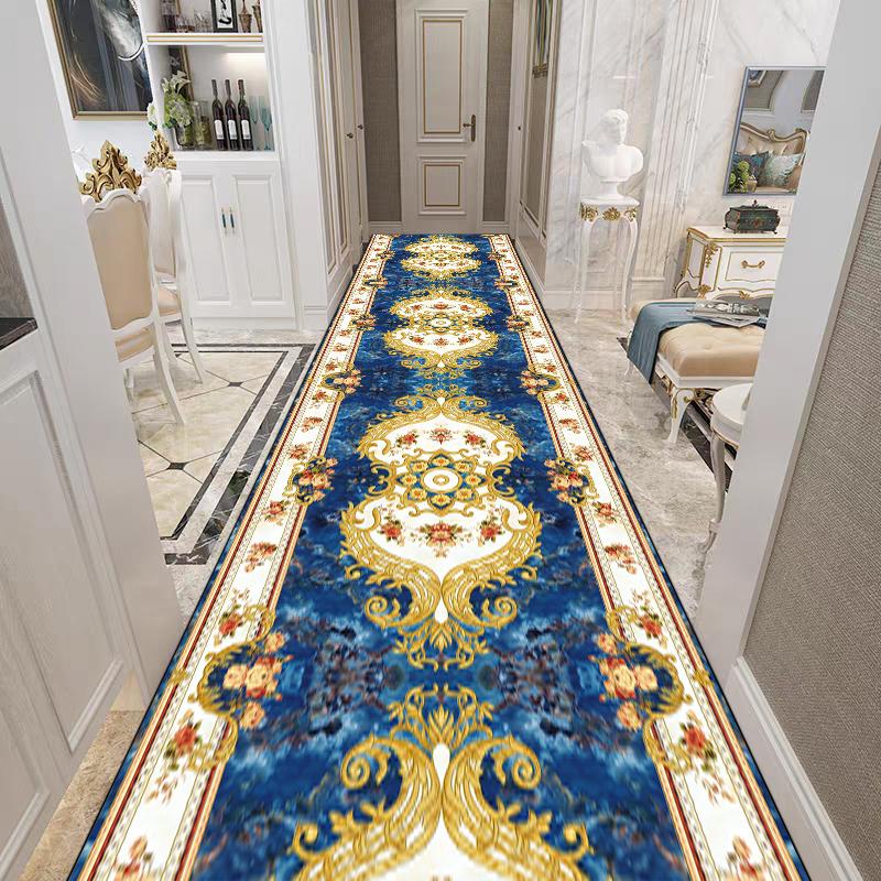 Retro Persian Carpet Runner Rug for Living Room Hallway Stairs Home Decor Kitchen Mat Corridor Aisle