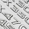 3D ABS Logo For Lexus GX470 LX570 LX600 RX350 RX300 Emblem Number Letters Sticker Car Trunk Badge Adhesive Decal Accessories