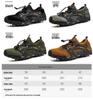 Men's Plus Size Five-Finger Outdoor Hiking and River Tracing Shoes - Summer Trend Swimming Style