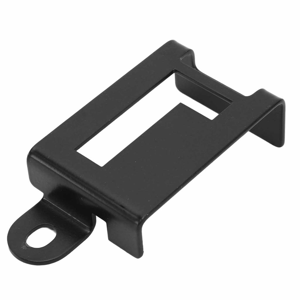 Motorrad Hinterradbremsflüssigkeitsbehälter Schutzschild Eisen Schwarz für KLX 300 KLX250S