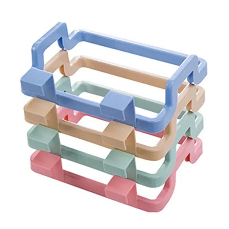 Household Kitchen Side Hanging Garbage Bin Storage Rack Next To The Sink Practical Convenient Storage Bin Small Tool Accessories