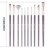 10 Pcs Artist Paint Brush Set, Painting Brushes Kit Fabulous for Canvas, Watercolor & Fabric, Acrylic Painting for Kids, Adults