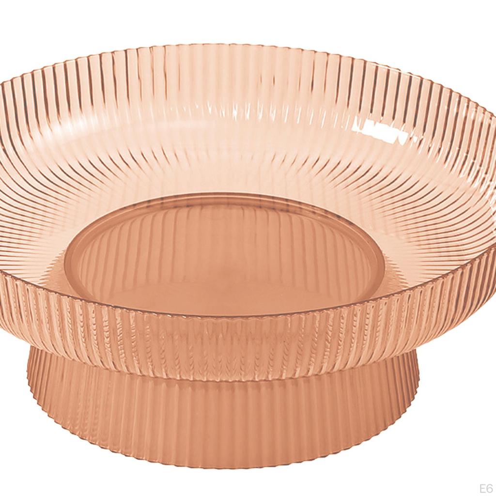 Decorative Pedestal Bowl Dessert Display Stand Storage Baskets Organization Dish Holder for