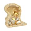 Wooden Coin Box Ideal Birthday Gift for Boys and Girls to Start Their Saving Journey Kids' Personalizing Gift