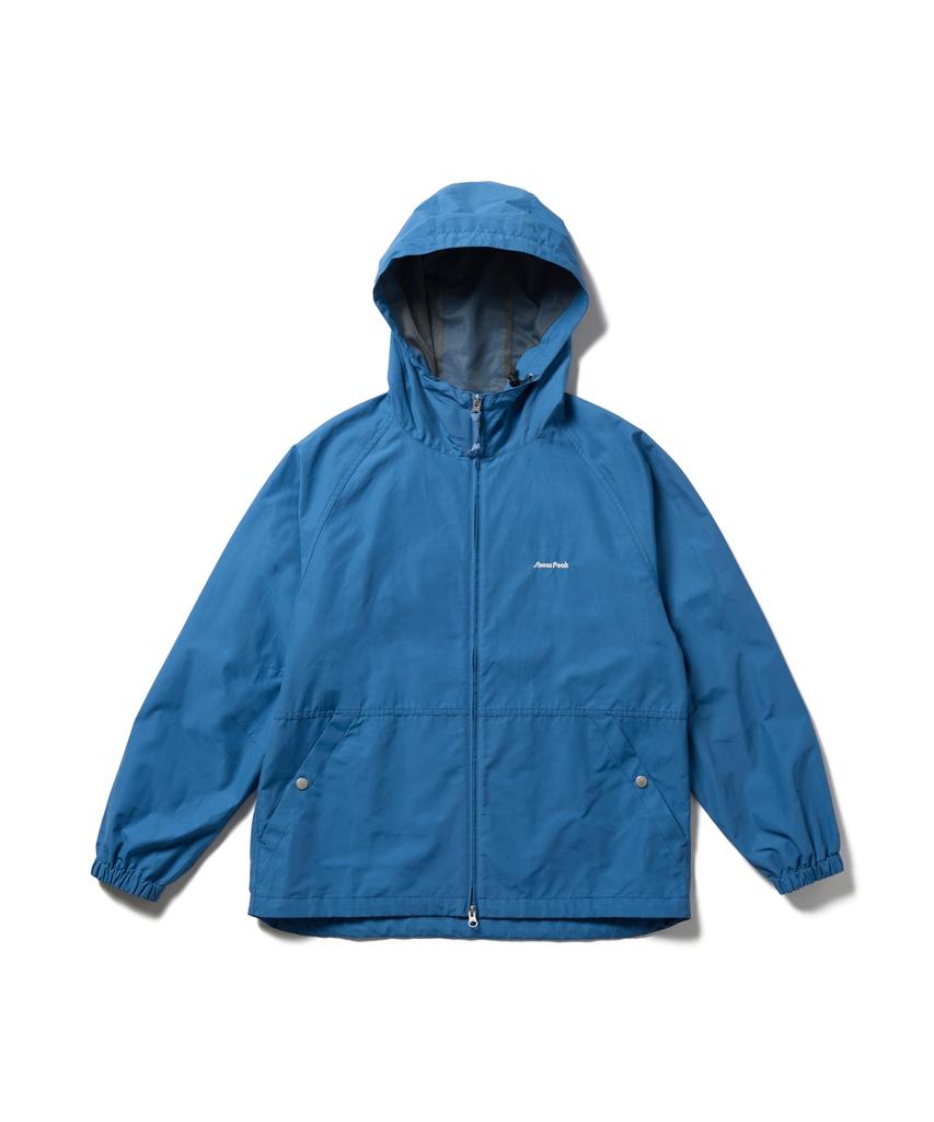 Snow Peak Light Mountain Cloth Zip Up Size for and Outdoor Parka, M, Blue, JK-25SU105 (Suitable Festivals, Camping, Activities)