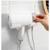 1Pc Hair Dryer Rack, Shelf, Bathroom Storage Rack, Wall-mounted Non-marking, Simple and Non-punching Electric Hair Dryer Hanger.