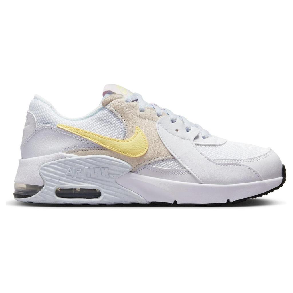 New Nike Air Max Excee GS 'White Citron Tint' CD6894-118