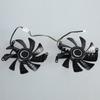 2Pcs 87mm/3.42in T129015SU 4Pin 12V VGA Fan Graphics Card Cooling Fan for RTX2060 2070 SUPER GTX1660 1660Ti Fan