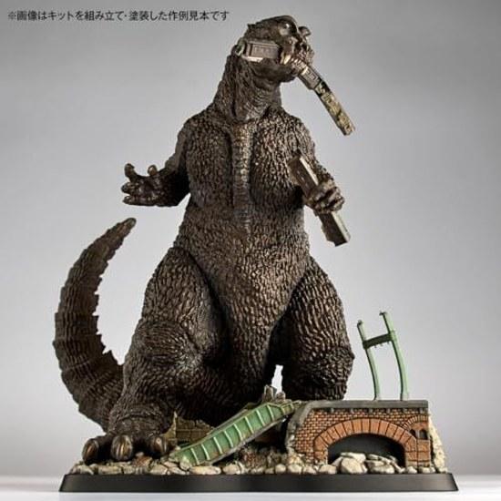 Kaiyodo Artpla Sculpture Works Godzilla ReImagination (2026 reissue) unpainted plastic model kit AP058