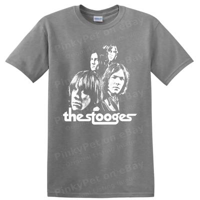Punk Rock The Stooges Zespół Muzyczny Portret Koszulka Vintage Graficzna Koszulka Prezent dla Fana