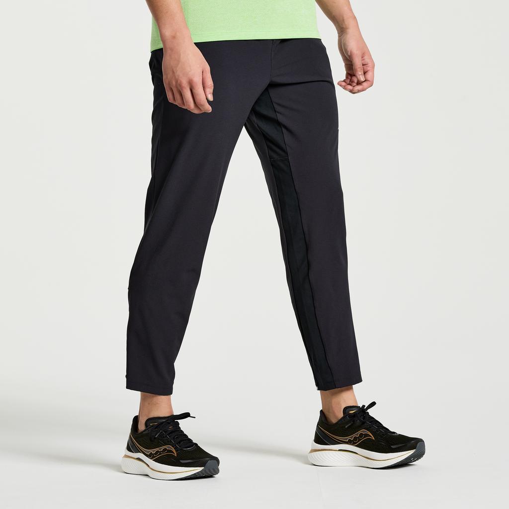 [saucony] Men's Boston Woven Pants SAM800348-BK
