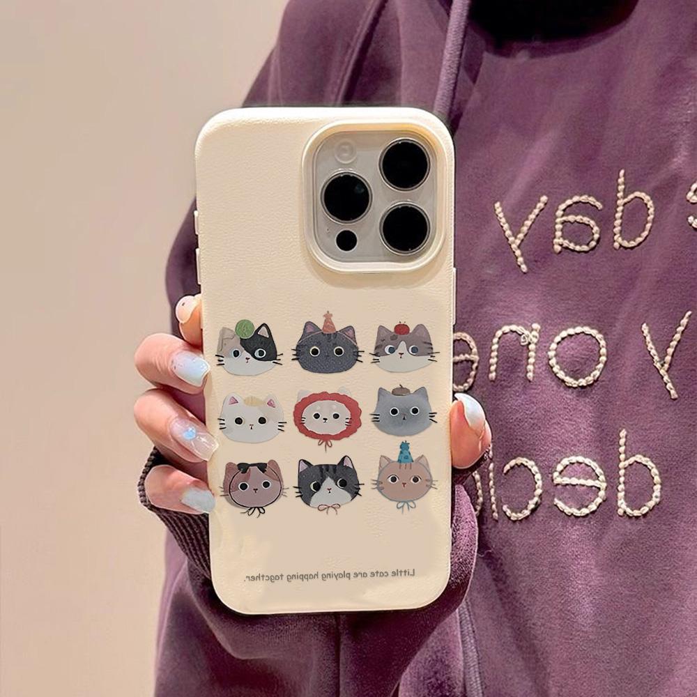 Husă pentru telefon pentru iPhone 11 13 XR XS Max Husă iPhone 12 14 15 16 Pro Max 12 Pro 15 Plus piele vopsită impermeabilă, rezistentă la cădere și la uzură.