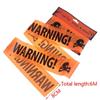 Belt Sign PP Material Danger Warning Line Halloween Warning Tape Halloween Decor Halloween Props