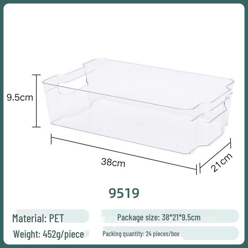 Food-Grade Transparent Refrigerator Storage Box – Large Capacity for Kitchen Organizing