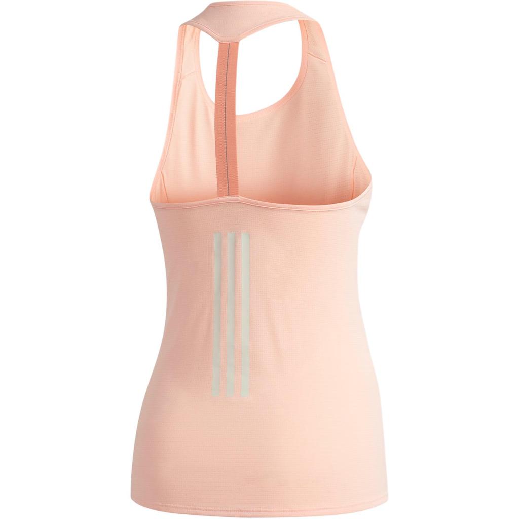 Adidas 19 Supernova Tank Solid Color Round Neck Sleeveless Vest Women Tops Clear-Orange DJ3600