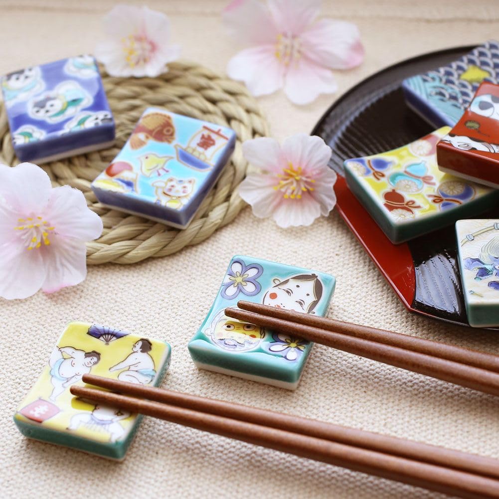Kutani a traditional craft of the Hokuriku featuring colorful porcelain Ideal for everyday chopstick and other decorative Perfect for grand and other