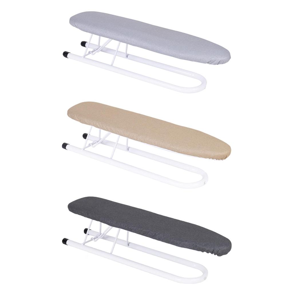 Foldable Ironing Board Sleeve Cuffs and Collars Handling Stable, Compact, Ironing Garments Home Travel Use Portable Space Saving
