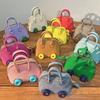 Small World Miniature Eye-Catching Women's Bowling Ball Palm Print Shell Bag Charm