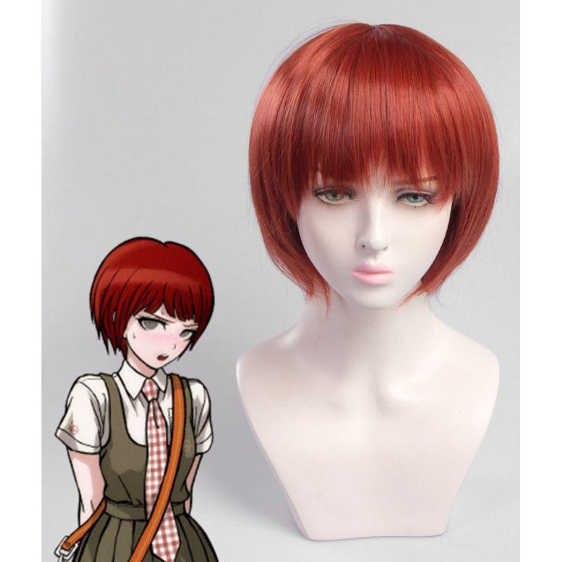 Косплей-костюм Danganronpa Коидзуми Махиру Косплей-униформа Можно носить ежедневно, Комплект готов к отправке Koizumi Mahiru Wig One size