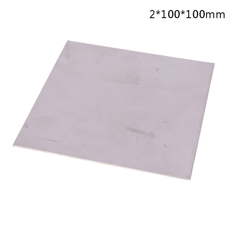 1Pc 304 Stainless Steel Square Plate Polished Plate Laser Cutting Thick 1Mm 1.5Mm 2Mm 3Mm 0.8Mm 0.5Mm