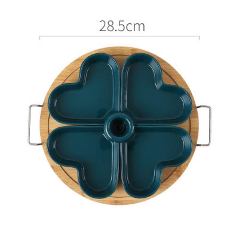 Qianxing Ceramic Fruit & Snack Platter