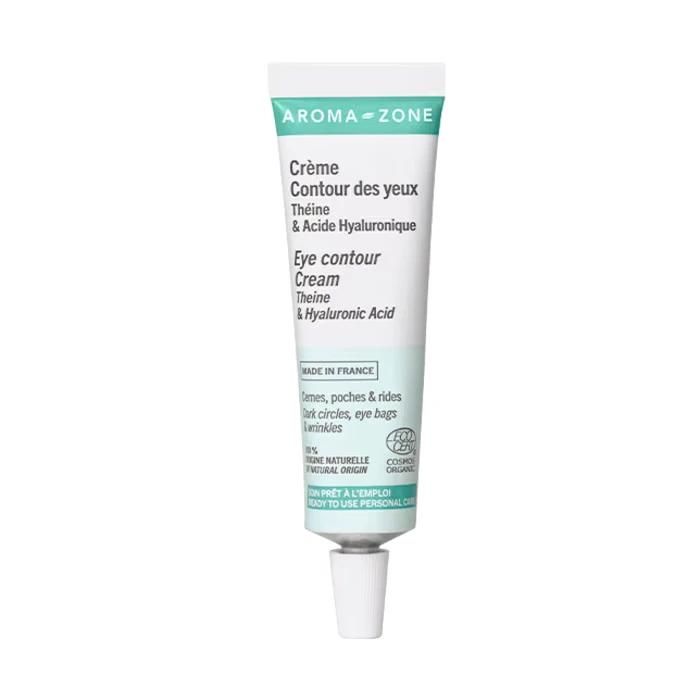 Sérum contour des yeux - AROMA-ZONE - Contour des Yeux Anti-Âge Global BIO - Anti-poches - Anti-cernes - Hydratant 15 ml