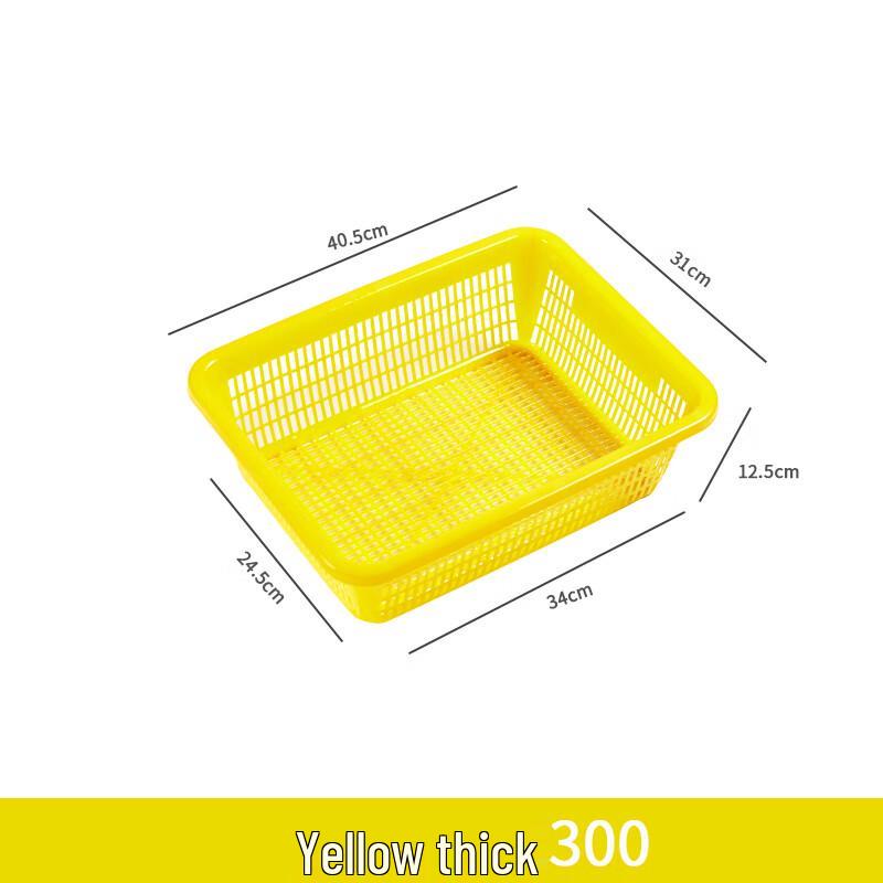 Rectangular Plastic Storage & Washing Basket