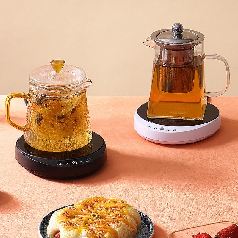 100 °C Tassenwärmer, Tassenwärmer, Heißteebereiter, Wärmer, Untersetzer, elektrische Heizplatte, Induktionsherd, Kaffee, Milch, Tee, Heizkissen, 200 W