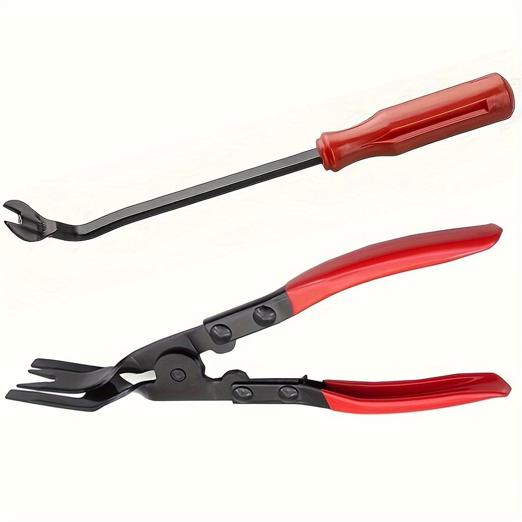 Car Headlight Repair Installation Tool Trim Clip Removal Pliers Van Door Panel Fascia Dash Interior Plastic Rivets Remover Tools
