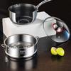 316 Stainless Steel Yukihira Saucepan with Steamer