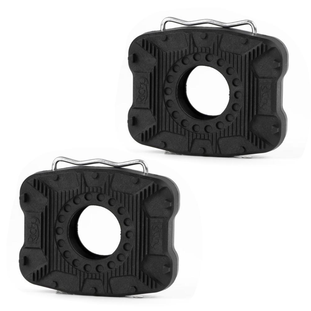 Photos - Pedal 1 Pair  Adapters Clipless Platform  Adapters Converts Clipless into Flat s Road Bike  Adapters black