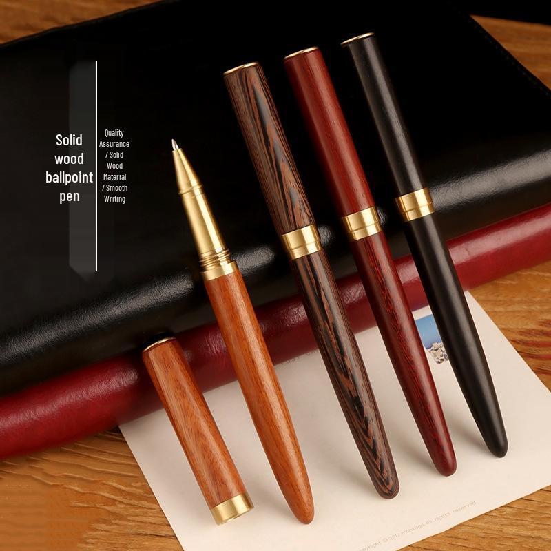 Personalisierter Messing-Sandelholz-Kugelschreiber - Kreatives Signaturstift-Geschenk für Lehrer